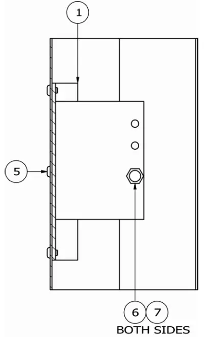 CARDINAL Detecto 7550 Fold up Stationary Wheelchair Scale - fig18