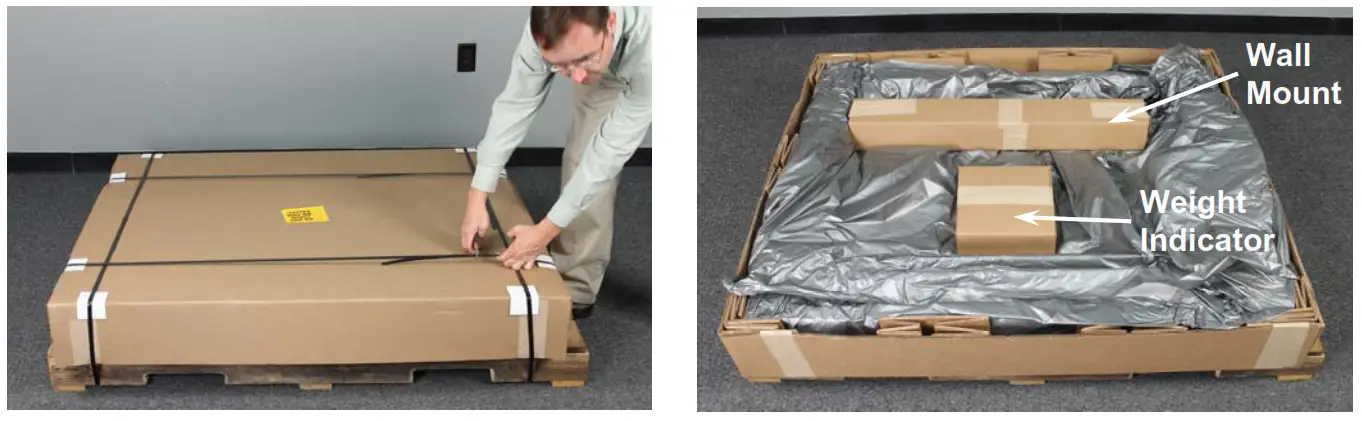 CARDINAL Detecto 7550 Fold up Stationary Wheelchair Scale - fig2