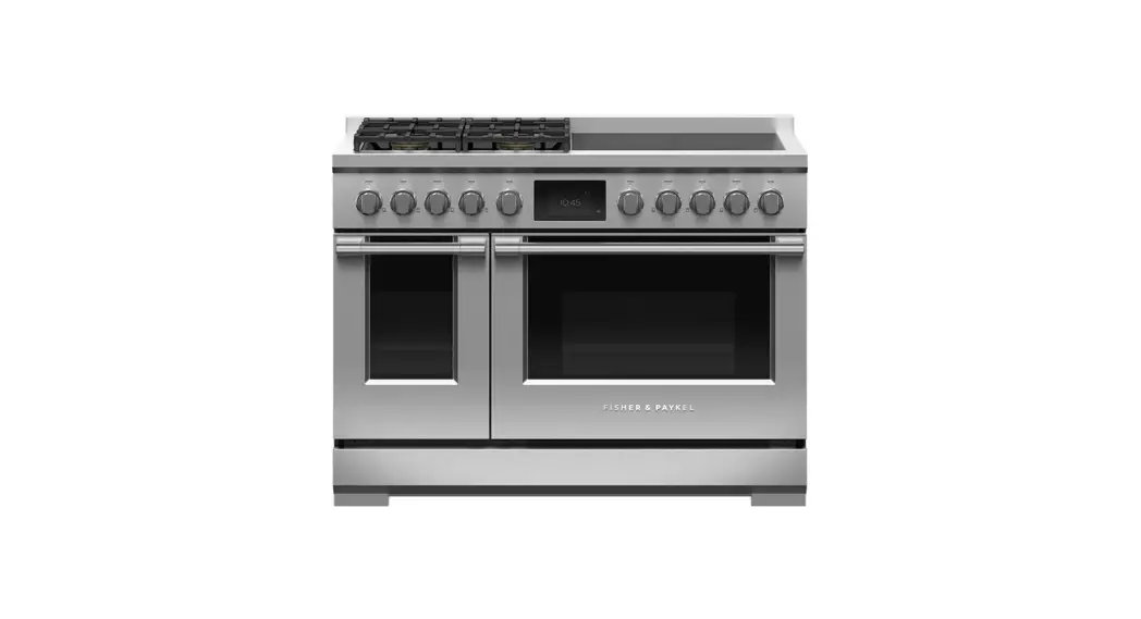 Fisher Paykel Rhv3-484-l 4 Burners Lpg Dual Fuel Range User Guide