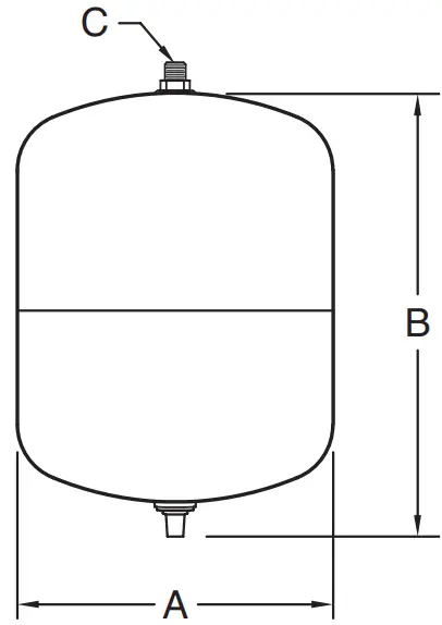 ZURN-XT-Water-Thermal-Expansion-Tank-FIG-1