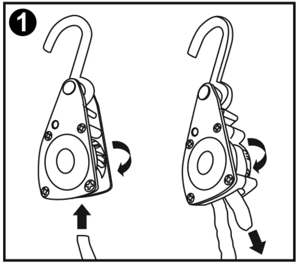 002677 Retaining Strap Use illustration
