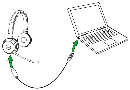 Jabra Evolve 65 Professional wireless headset - Connect to PC