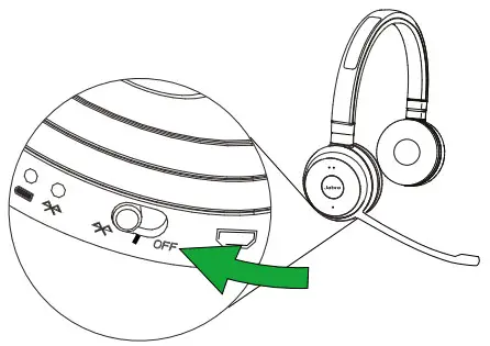 Jabra Evolve 65 Professional wireless headset - Connet to mobile
