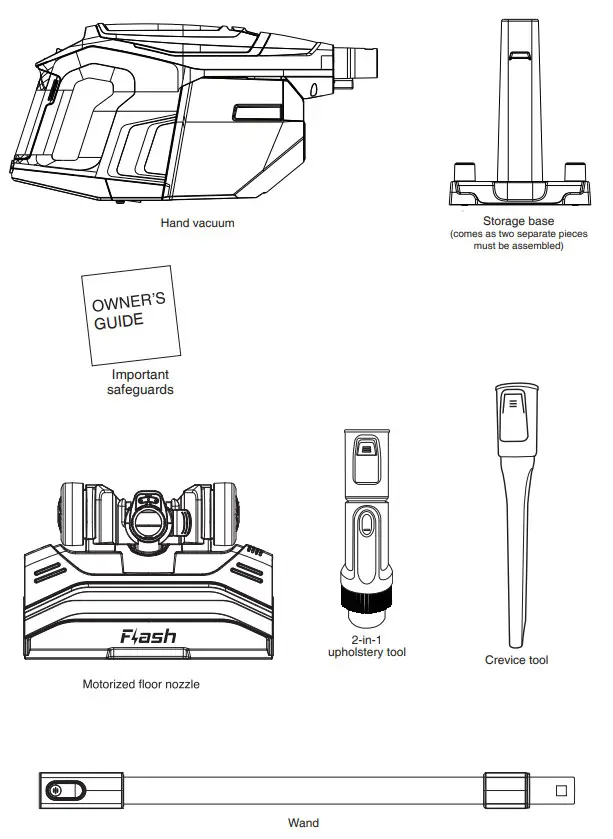 eureka NES510 Series Corded Stick Vacuum Cleaner - Figure 2