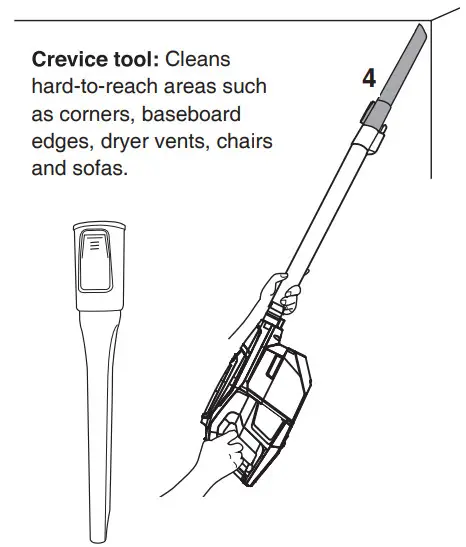 eureka NES510 Series Corded Stick Vacuum Cleaner - Figure 6