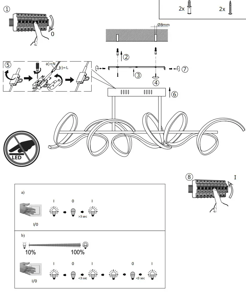 Paul Neuhaus 19032 LED Ceiling Lamp - fig