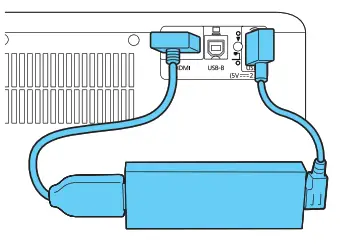 EPSON CO W01 EpiqVision Flex Portable Projector- streaming