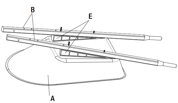 Anvil 4CU 4 Cu Ft Poly Tray Wheelbarrow - Fig 5