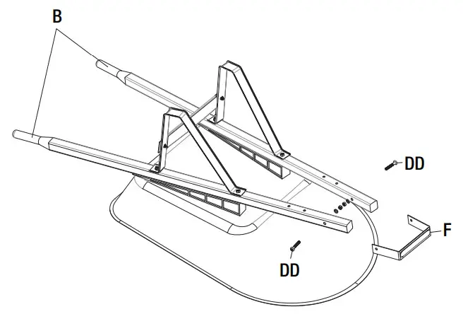 Anvil 4CU 4 Cu Ft Poly Tray Wheelbarrow - Fig 8