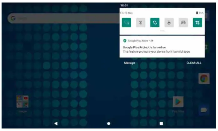 AWOW TronixPad 1089 Smart Tablet - bar
