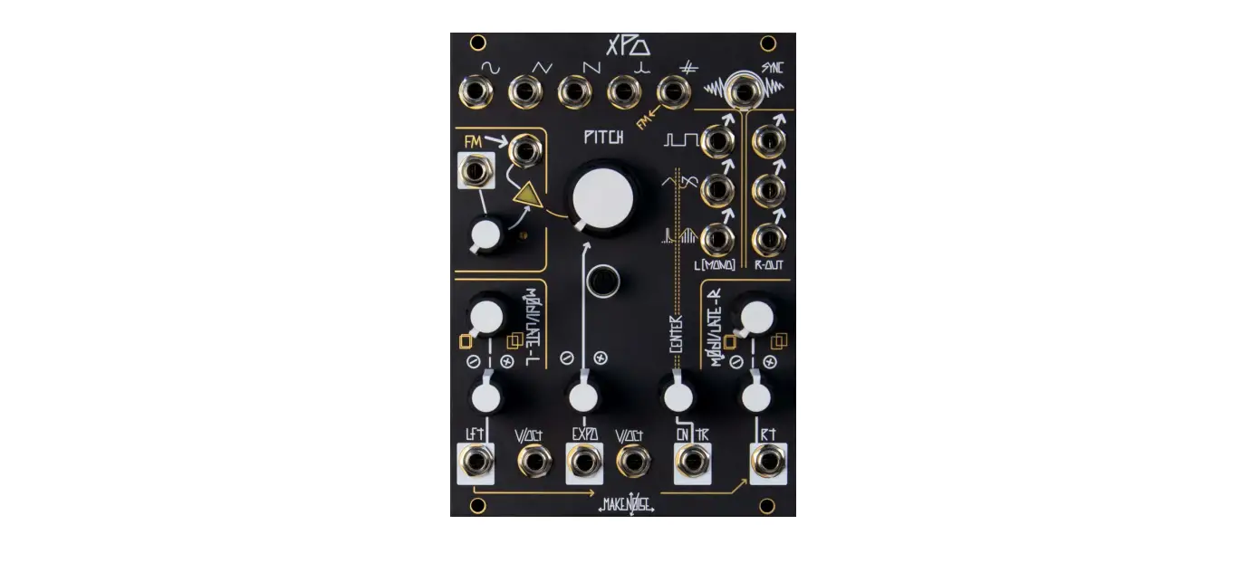 Make Noise Xpo Stereo Prismatic Oscillator User Guide Make Noise Xpo Stereo Prismatic Oscillator User Guide
