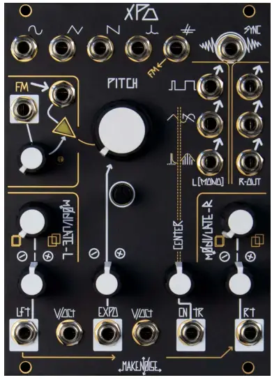 MAKE NOISE XPO Stereo Prismatic Oscillator-fig1