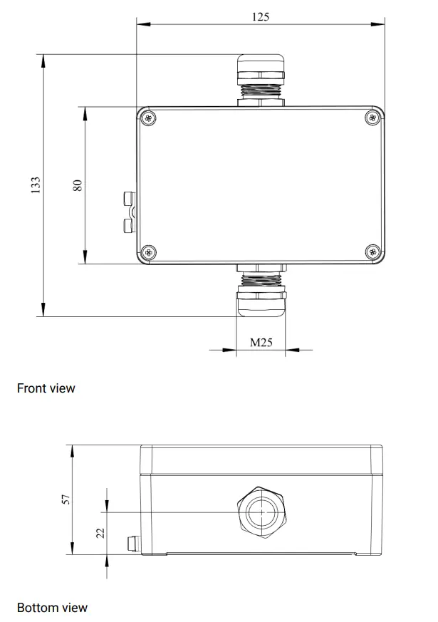 PluraSens E2658-CO2 Carbon Dioxide Detector Transmitter - Fig 1