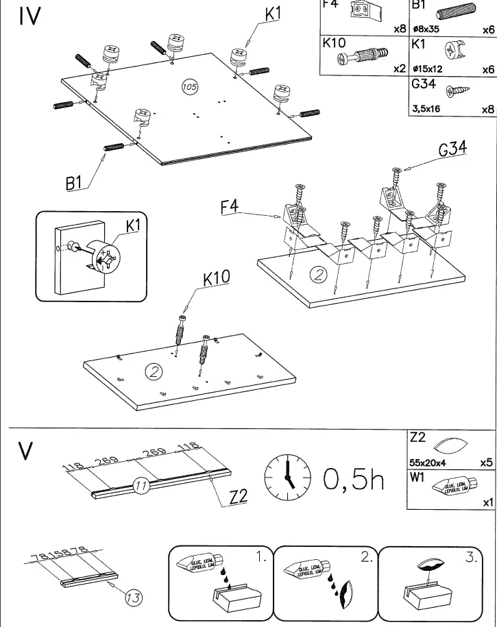 OTTO WESTMINSTER 62 Home Affaire Coffee Table -fig5