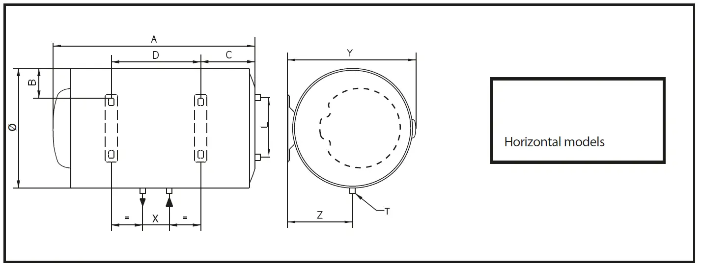 ARISTON BLU1 R ABS 80 V Electric Water Heaters fig 20