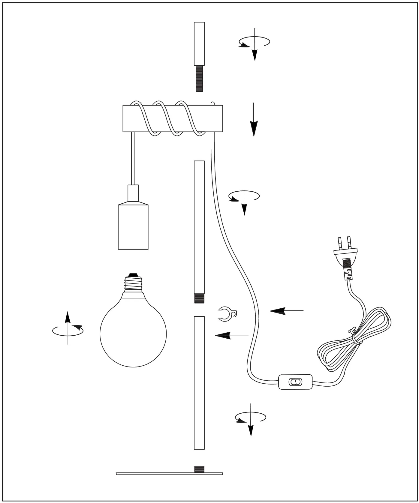 LUCIDE LIGHT Specifications - INSTALLATION DRAWING SPECIFICATIONS
