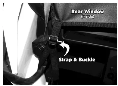 FALCON RIDGE CA-COMMANDER-FC04 Can Am Commander Full Cab with Vent Windshield-fig2