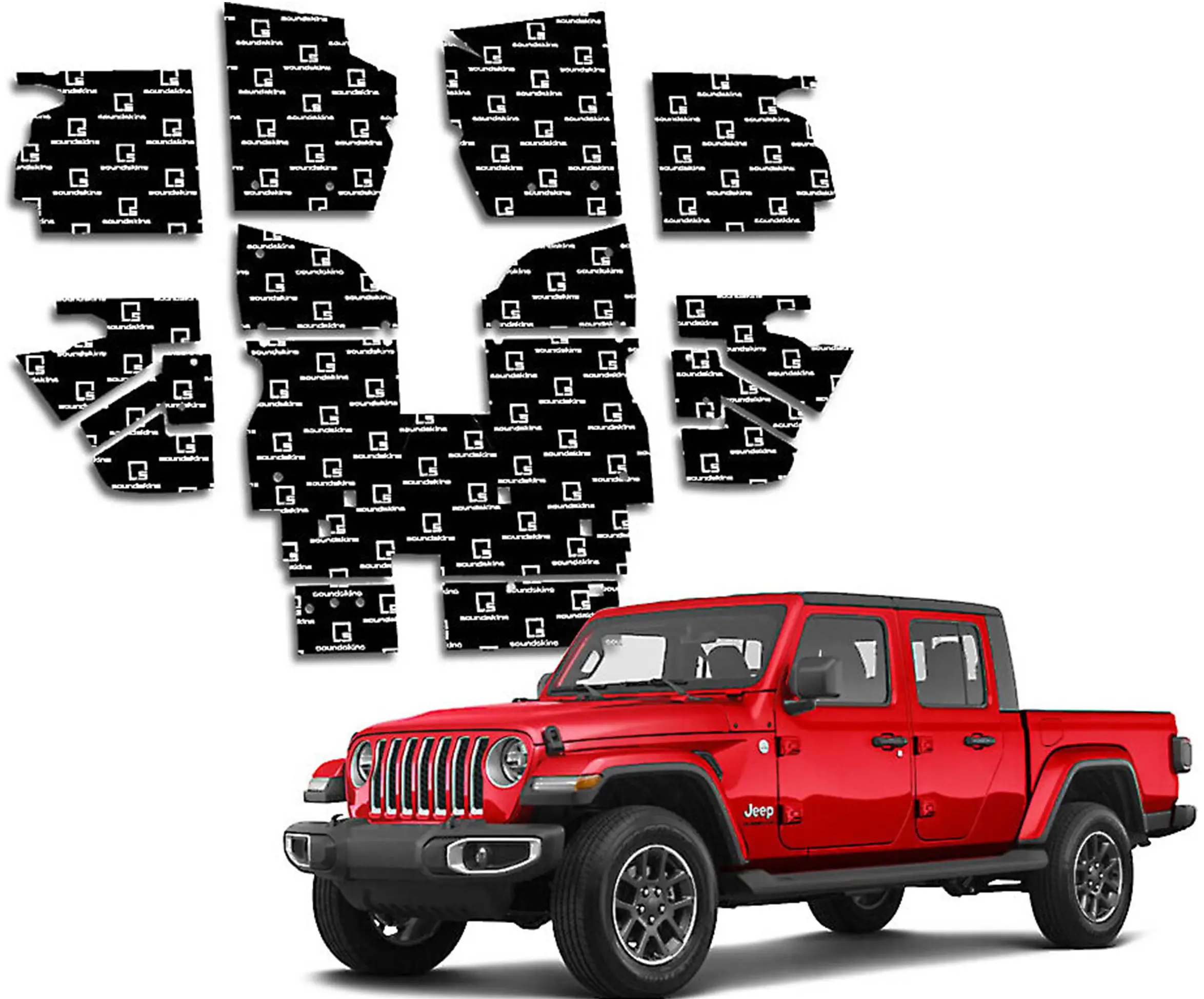 soundskins SSK-GLDTR Jeep JK or JL or Gladiator Kit