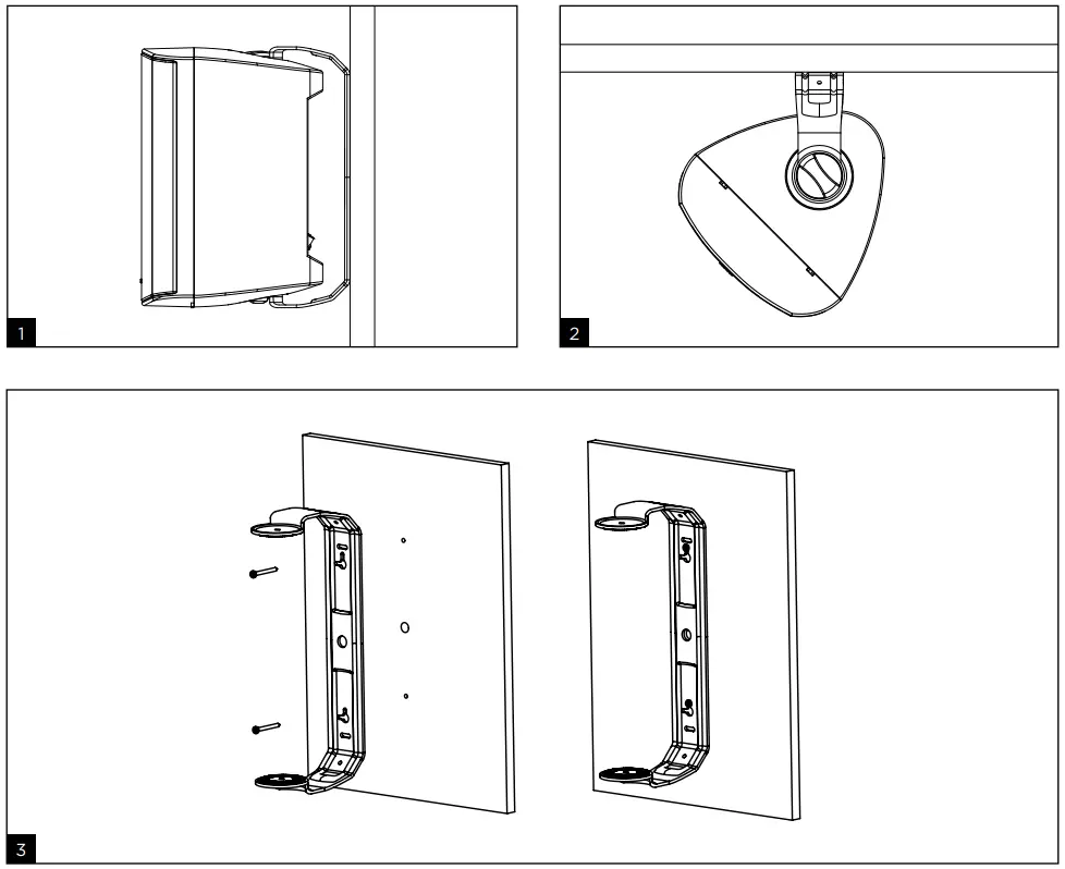 Focal 100 OD6-T Black High Quality Outdoor Loudspeaker - Fig 1