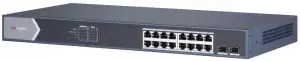 HIKVISION DS-3E1518P-SI Smart Managed 16-Port Gigabit PoE Switch