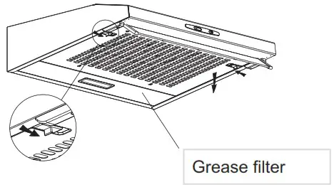 oceanic 180B8 Recycling box hood - Maintenance and cleaning 2