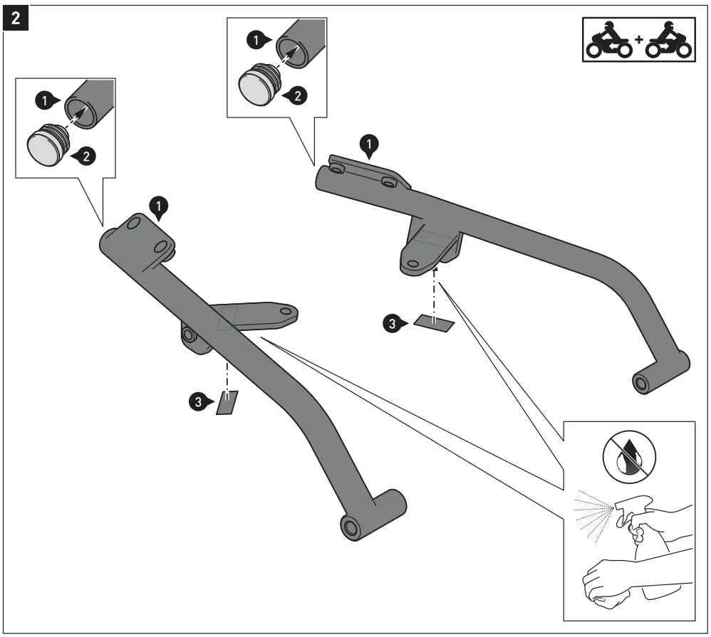 GPT.05.987.30000 Rackpack Set Mounting