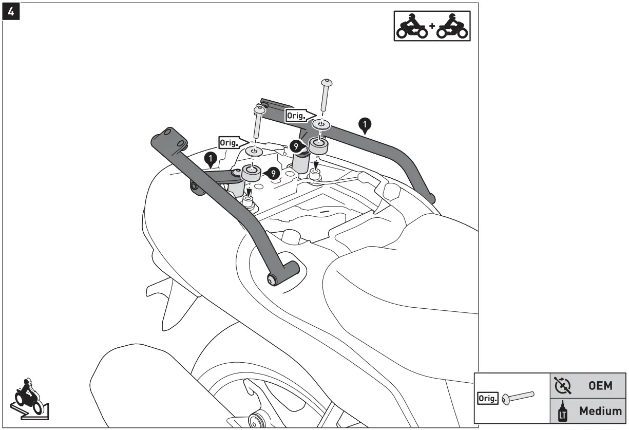 GPT.05.987.30000 Rackpack Set Mounting