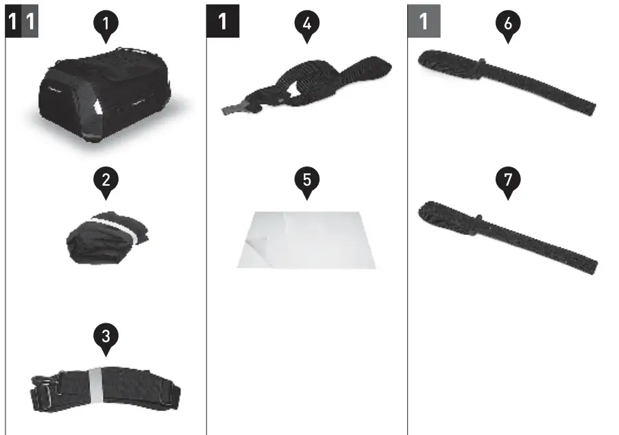 GPT.05.987.30000 Rackpack Set Fastening