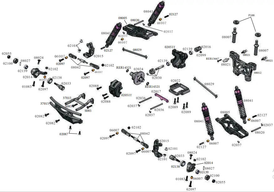 VOLCANO 1 10 Scale Monster Truck - 2