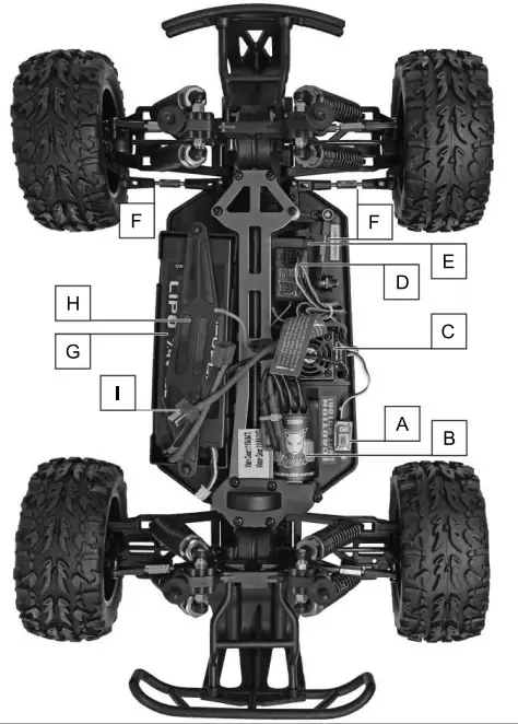 VOLCANO 1 10 Scale Monster Truck - overview