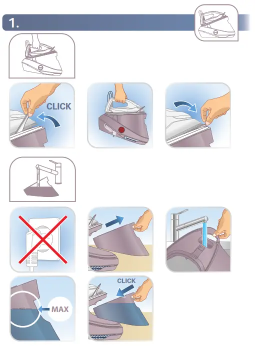 Tefal GV9710E0 PRO Express Ultimate II Steam Iron Stations - fig3