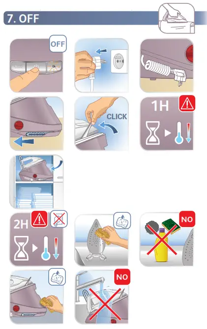 Tefal GV9710E0 PRO Express Ultimate II Steam Iron Stations - fig9