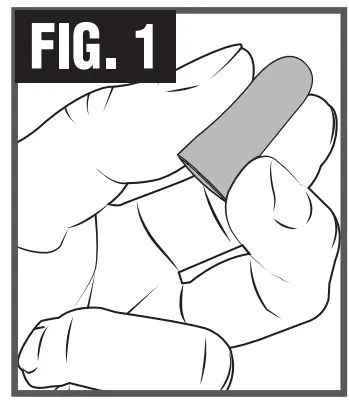 TOOLS 60540 50-Pair Foam Earplugs Instructions For Use