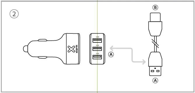 xtrom-AU202-Car-Charger-fig-2