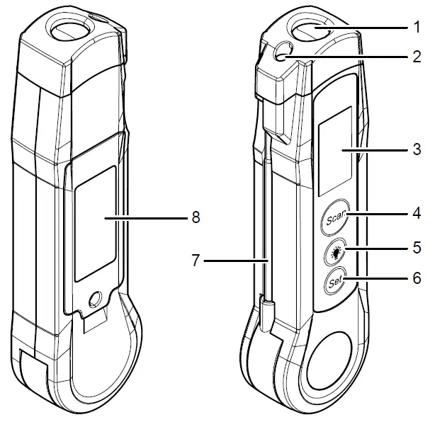 TROTEC-BP2F-Infrared-Food-Thermometer-fig-2