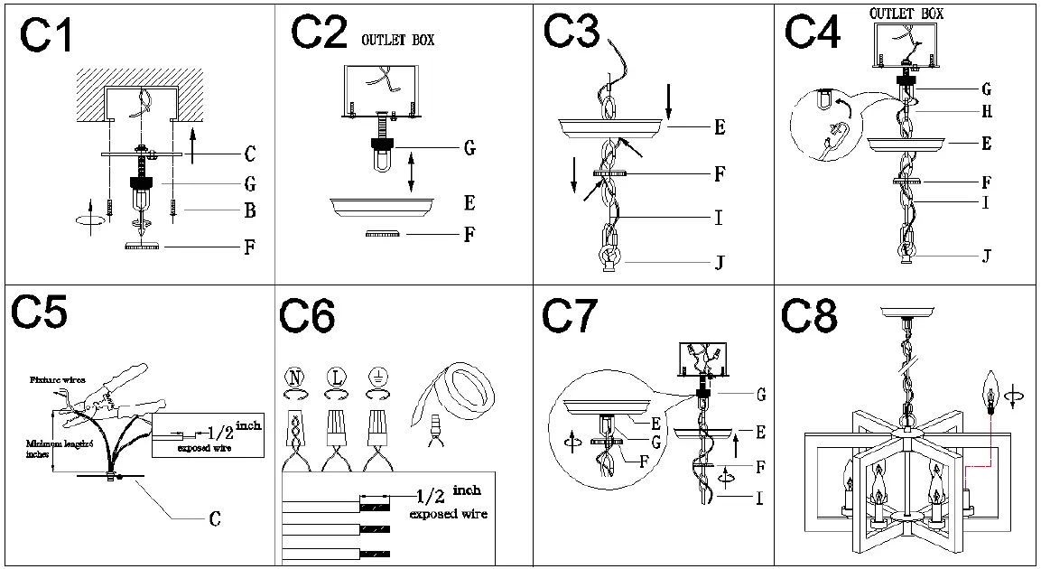 Uolfin-2740921-6-Light-Distressed-Gray-Wood-and-Brushed-Black-6
