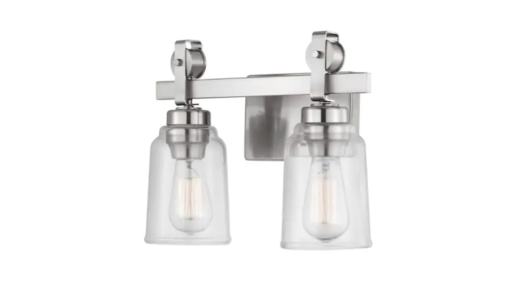 Quoizel Prc8616bn 2 Light 16 Inch Brushed Nickel Bath Light Wall Light Installation Guide