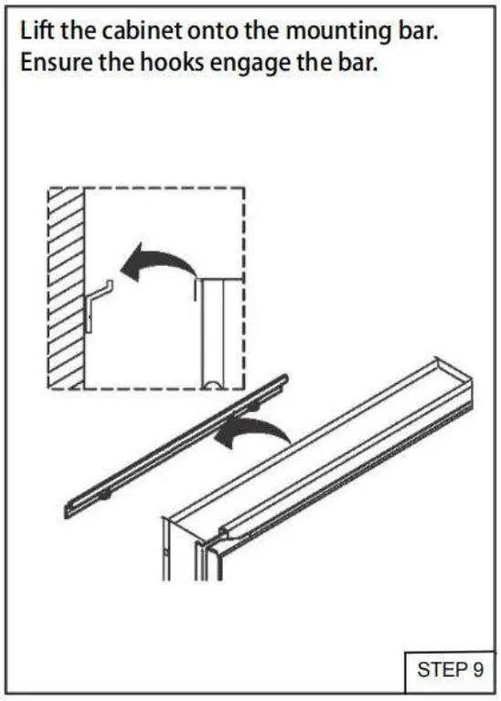 Installation Instructions for Hanging Walls