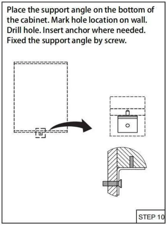 Installation Instructions for Hanging Walls