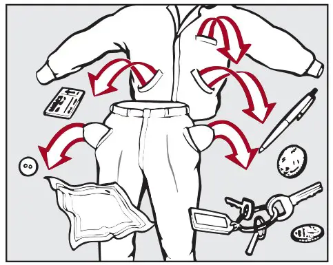 Preparing the laundry