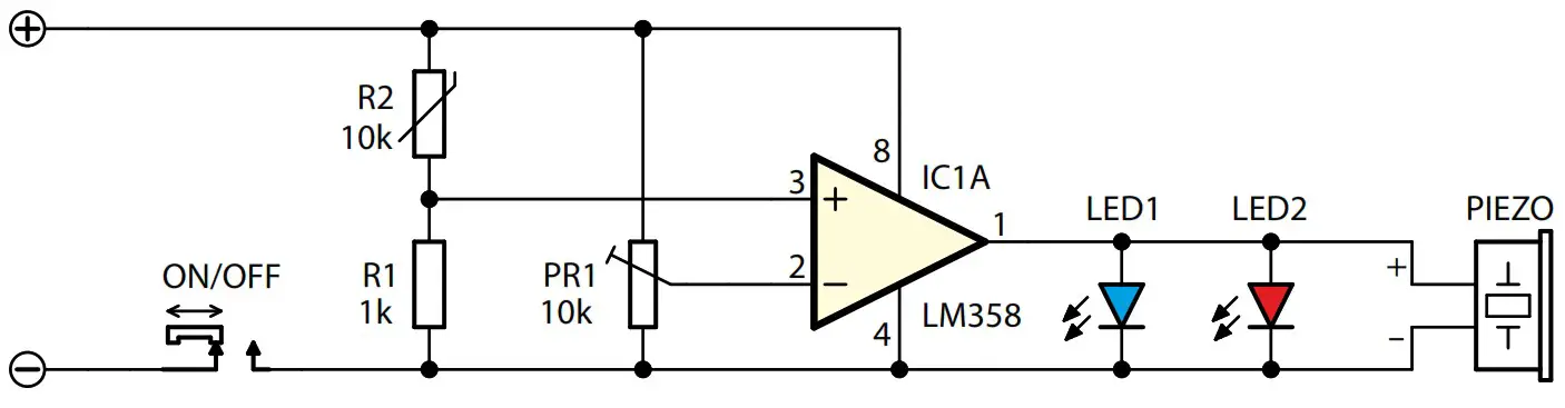 AVT EDU649 Thermo Fireman DIY Soldering Educational Kit - fig1