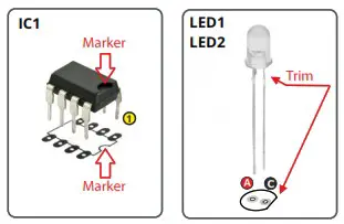 AVT EDU649 Thermo Fireman DIY Soldering Educational Kit - fig3