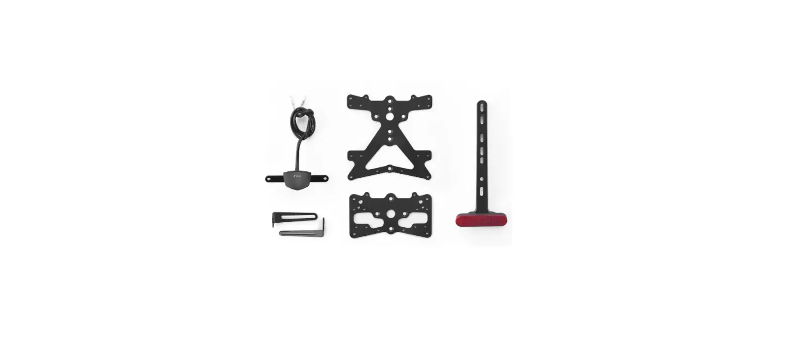 Rizoma Pts321 Fox License Plate Support Kit User Manual