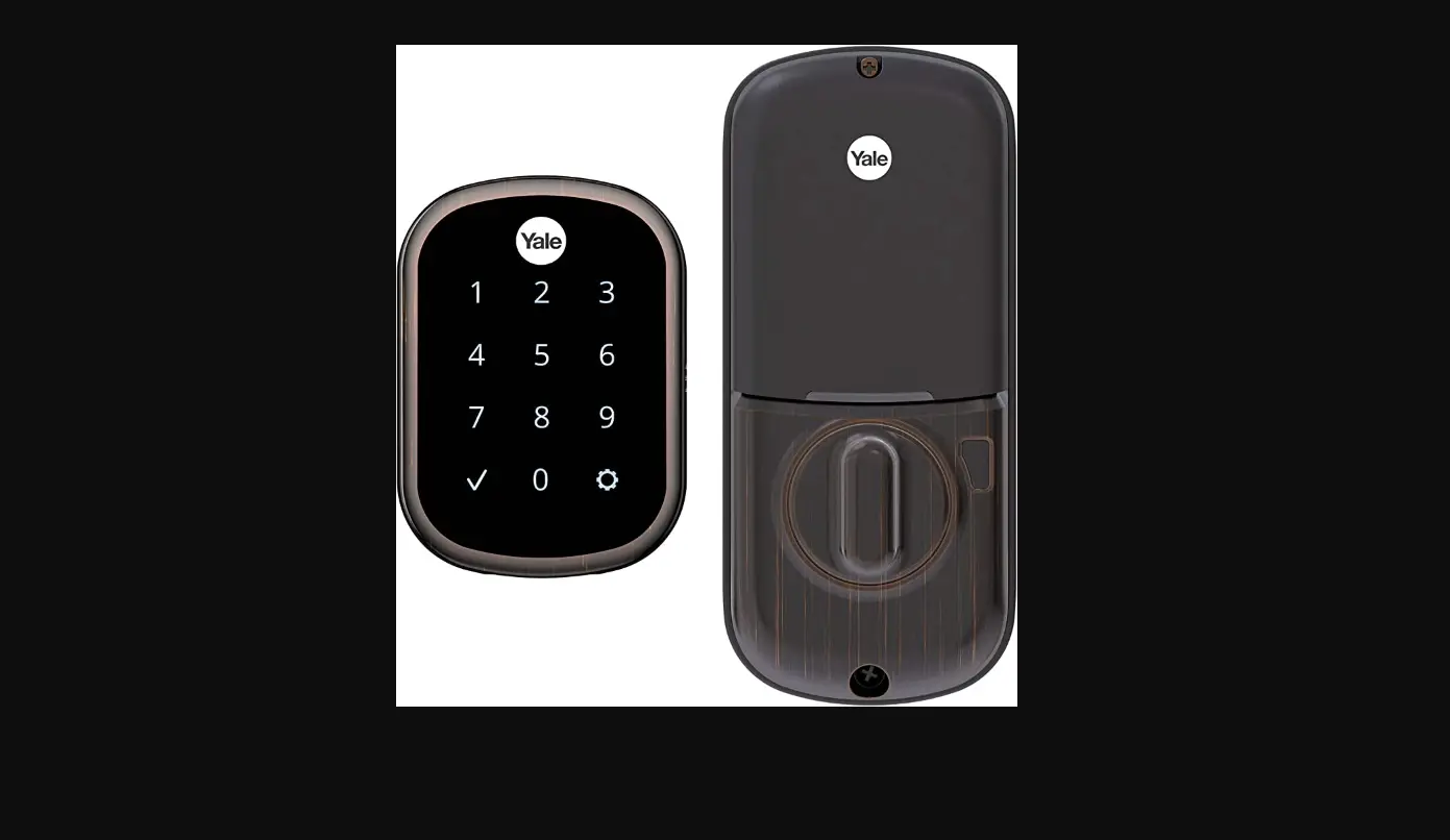 Yale Locks & Hardware Yale Assure Lock Sl Key Free Touchscreen Deadbolt Yrd652-zw2 Manual