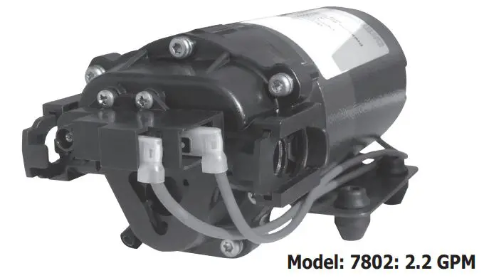 WORKHORSE LG15ESS 15 & 25 GALLON SPOT SPRAYER Instruction Manual - 12 Volt DC Motor-Driven Diaphragm Pumps