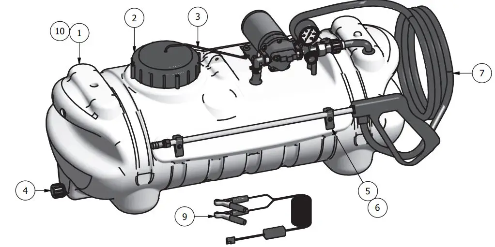 WORKHORSE LG15ESS 15 & 25 GALLON SPOT SPRAYER Instruction Manual - LG15DSS & LG25DSS Overview