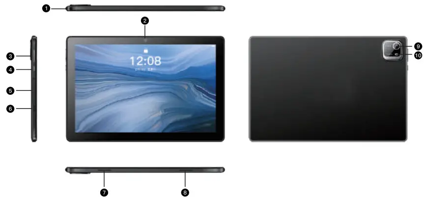 Verifone IX90-CQA1103 Tablet PC -