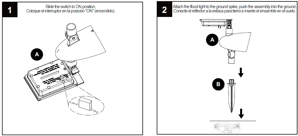 Harbor Breeze SS86P-F60C-BK-M3 3-Ct 60 Lumen Solar Spotlights-03