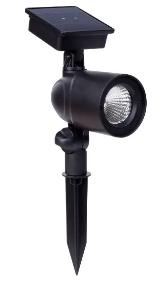 Harbor Breeze SS86P-F60C-BK-M3 3-Ct 60 Lumen Solar Spotlights-PRODUCT-IMAGE