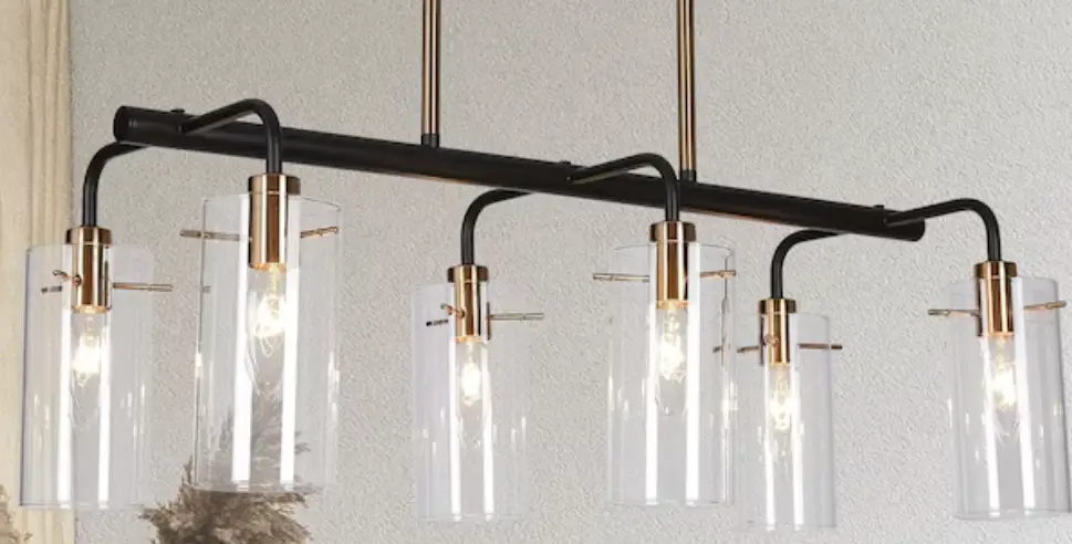 ZEVNI-A04764-Gerda-6-Light-Black-Brass-Modern-Contemporary-Chandelier-PRODUCT-IMAGE